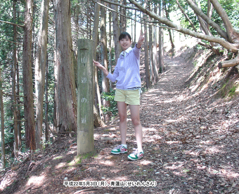 �@�R�i������񂳂�j�̎R�ӂ̓�