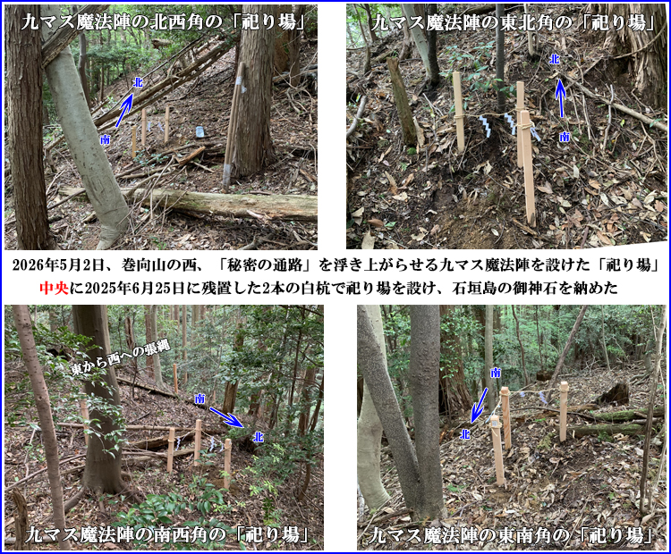 九マス魔法陣としての祀り場